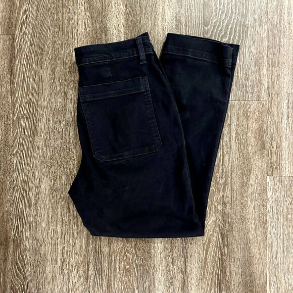 Everlane The Slim Leg Crop Jeans Navy Pants High Rise Size 8 Minimalist Style‎ - Picture 5 of 9